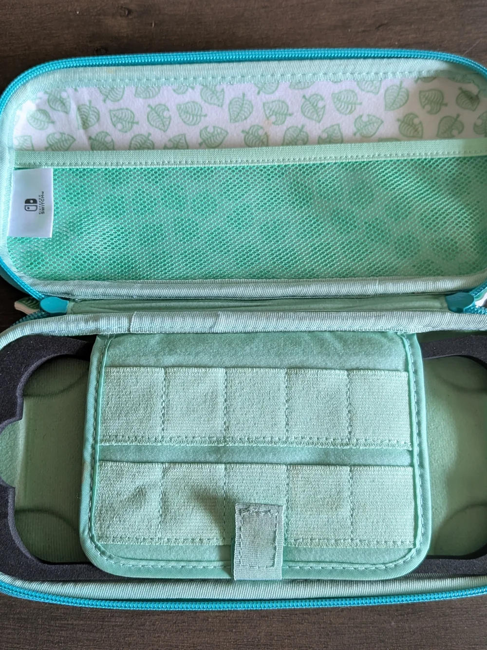 Animal Crossing Themed Tablet Case - Teal Trim